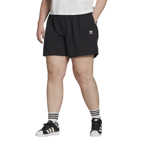 

adidas Originals adidas Originals Plus Size Knit Shorts - Womens Black/Black