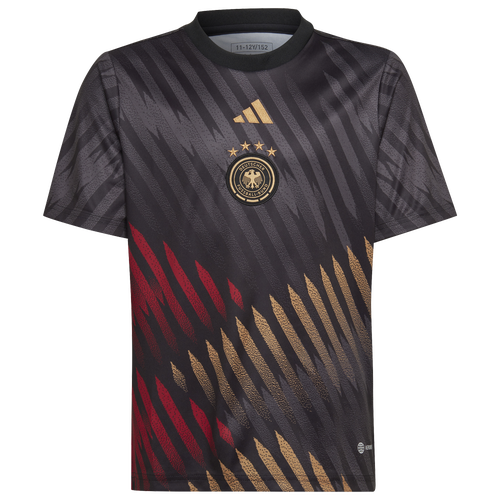 

Boys adidas adidas 2022 Pre-Match Soccer Jersey - Boys' Grade School Black/Grey/Victory Red Size L