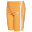 adidas Cycling Shorts - Girls' Grade School Orange/White