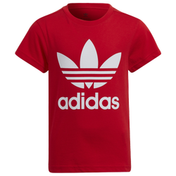 Boys' Preschool - adidas Originals Adicolor Trefoil T-Shirt - Red/White