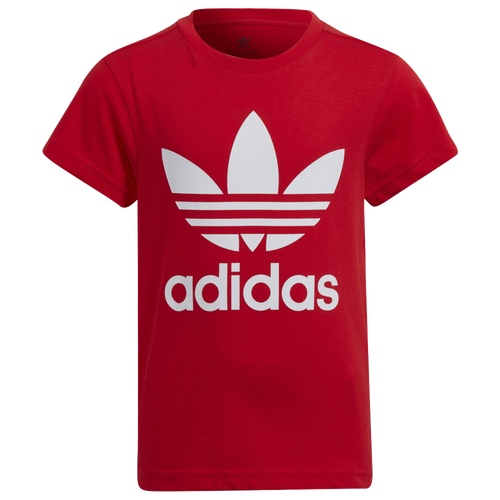 

adidas Originals adidas Originals Adicolor Trefoil T-Shirt - Boys' Preschool Red/White Size 7