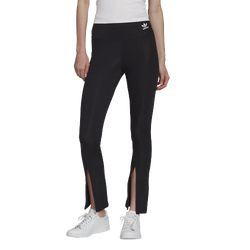 Women's - adidas Open Hem Tights - Black/White