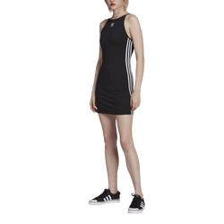 Women's - adidas Tank Dress - Black/White