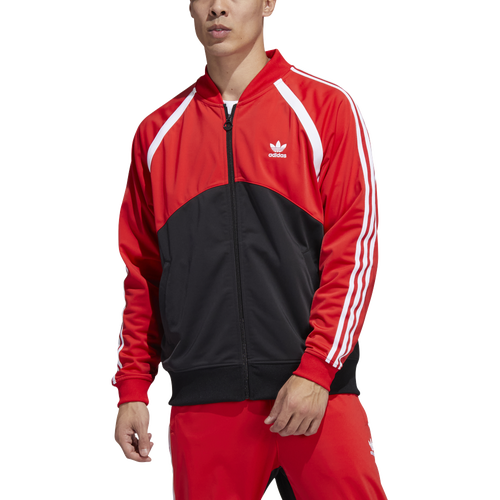 Adidas Originals Mens Superstar Cb Track Jacket In Red/black | ModeSens