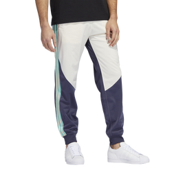 Men's - adidas Originals Superstar CB Track Pants - Wonder White/Semi Mint Rush/Navy