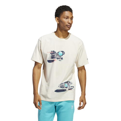 

adidas Originals Mens adidas Originals Superstar Bball Photo T-Shirt - Mens Wonder White Size M