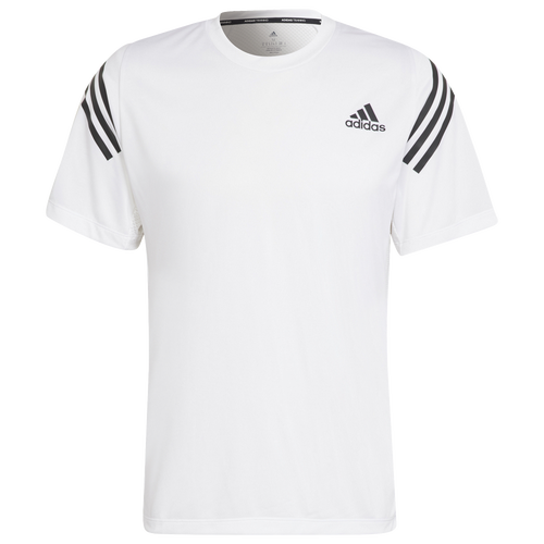 

adidas Mens adidas Train Icons T-Shirt - Mens White Size M