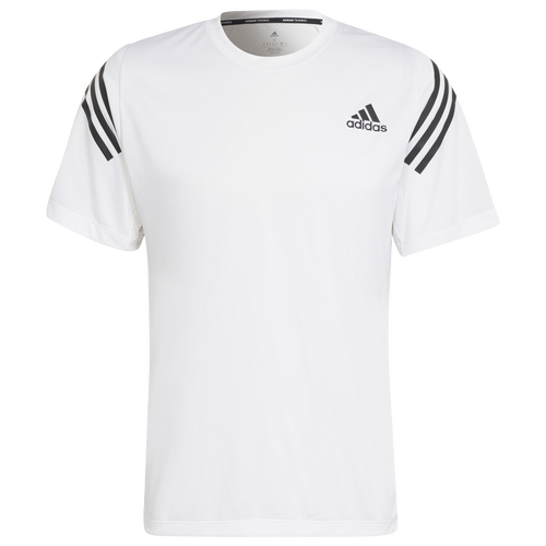 

adidas Mens adidas Train Icons T-Shirt - Mens White Size S