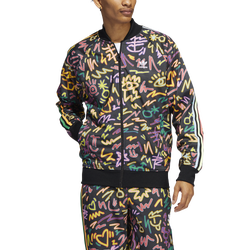 Men's - adidas Originals Pride Superstar Jacket - Black/Multi