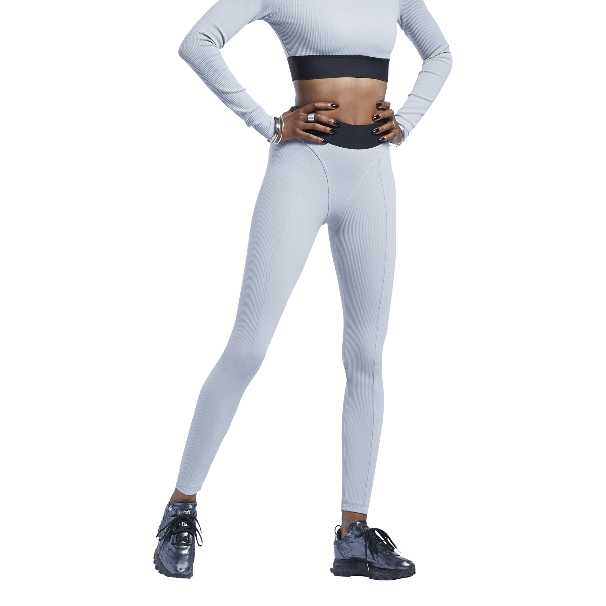 Reebok Cardi B Rib Tights | Champs Sports