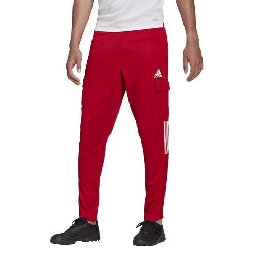 

adidas Mens adidas Tiro Cargo Pants - Mens Red/White Size XL
