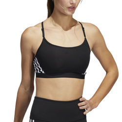 Women's - adidas Aero React LS 3 St Bra - Black