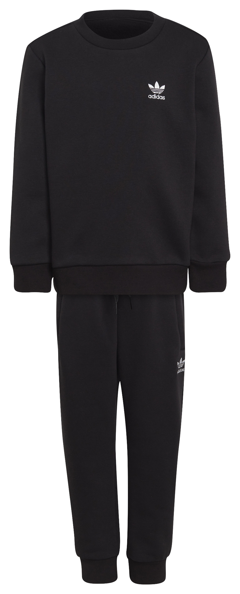 Adidas crew neck on sale tracksuit