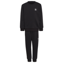Boys' Preschool - adidas Originals Adicolor Crewneck Tracksuit - Black