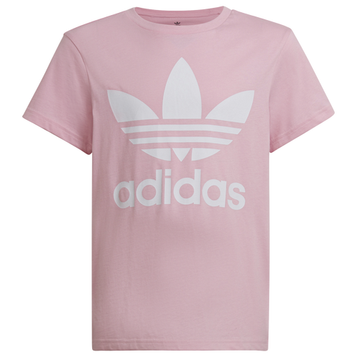 

adidas Originals adidas Originals Trefoil T-Shirt - Boys' Grade School Pink/White Size XL