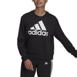 Women's - adidas BL French Terry Sweatshirt - Black/White