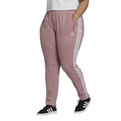 Women's - adidas Plus Size SST Pants - Pink/Pink