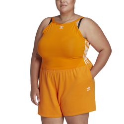 Women's - adidas Plus Size Tank Top - Bright Orange/Bright Orange
