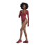 Reebok Cardi Bodysuit - Women's Red/Red
