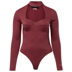 Women's - Reebok Cardi Bodysuit Inclusive - Red/Red