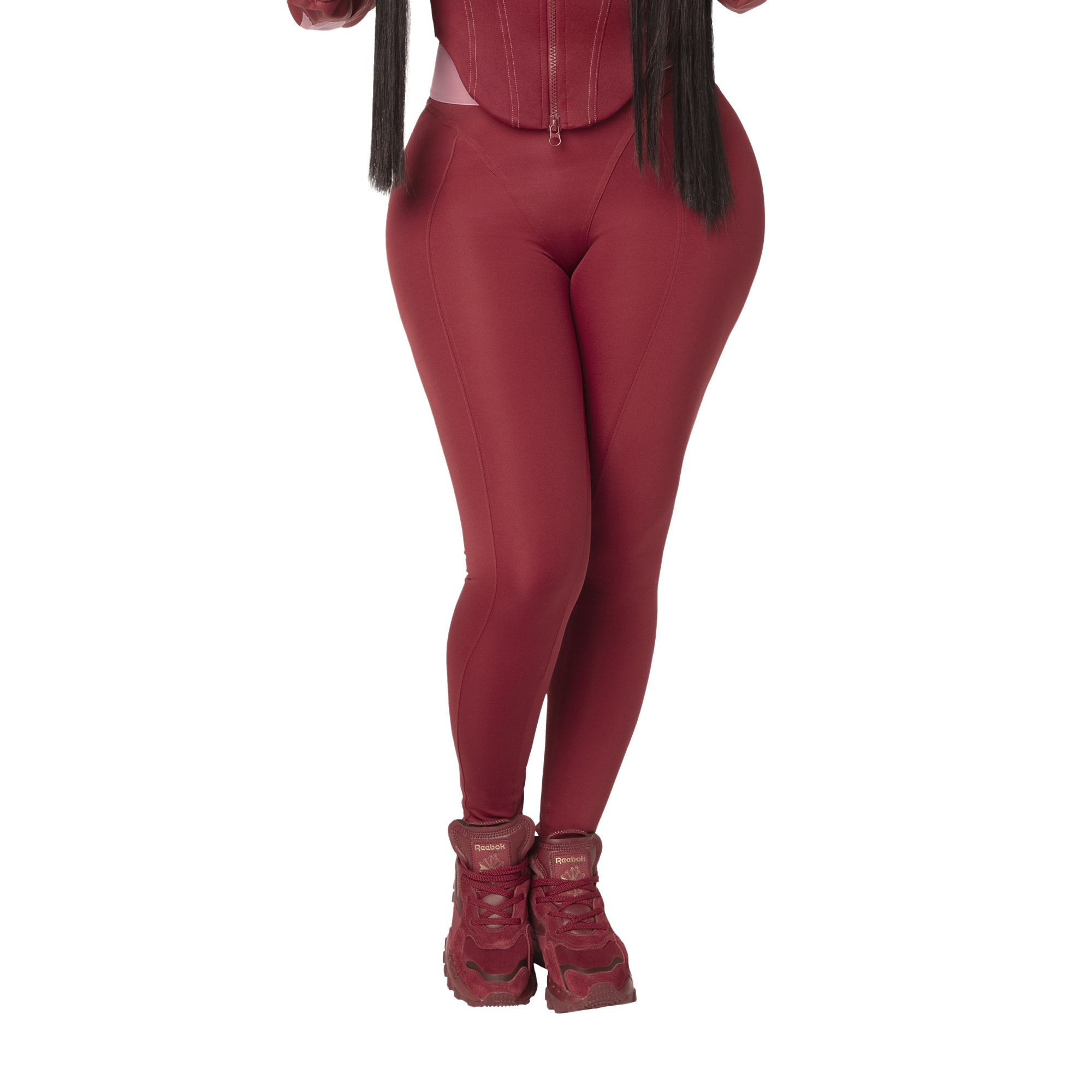 reebok plus size leggings