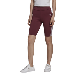 Women's - adidas Highwaisted Short Tight - Victory Crimson/White