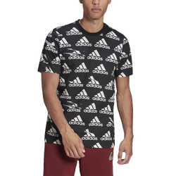 Men's - adidas Brand Love AOP T-Shirt - Black/White