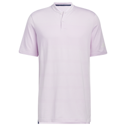 Men's - adidas Statement Seamless Polo - Almost Pink/Lilac