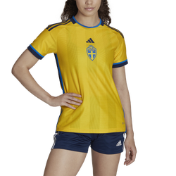 Women's - adidas Sweden National Team 2022/23 Home Jersey - Yellow