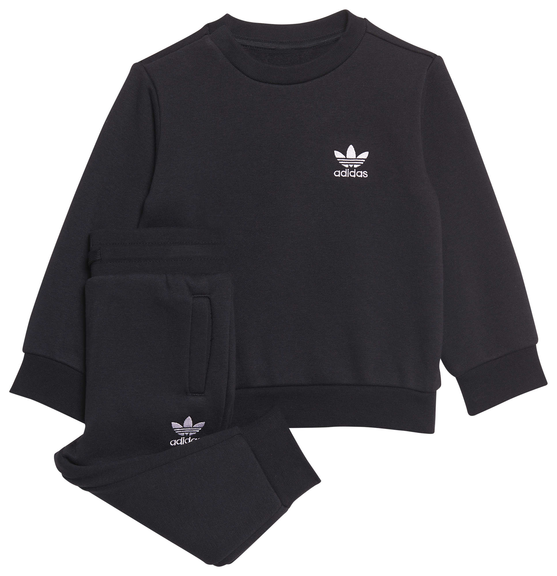 Adidas city sweatshirt in grey best sale and black