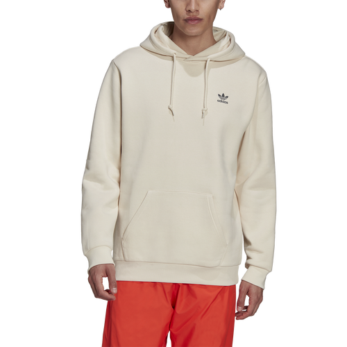 

adidas Originals Mens adidas Originals Adicolor Essential Trefoil Fleece Hoodie - Mens Winter White Size S
