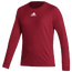 adidas Team Fresh BOS Cotton Long Sleeve T-Shirt - Women's Power Red/White