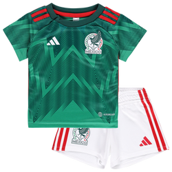 Boys' Infant - adidas Mexico National Team 2022 Home Kit - Green/White