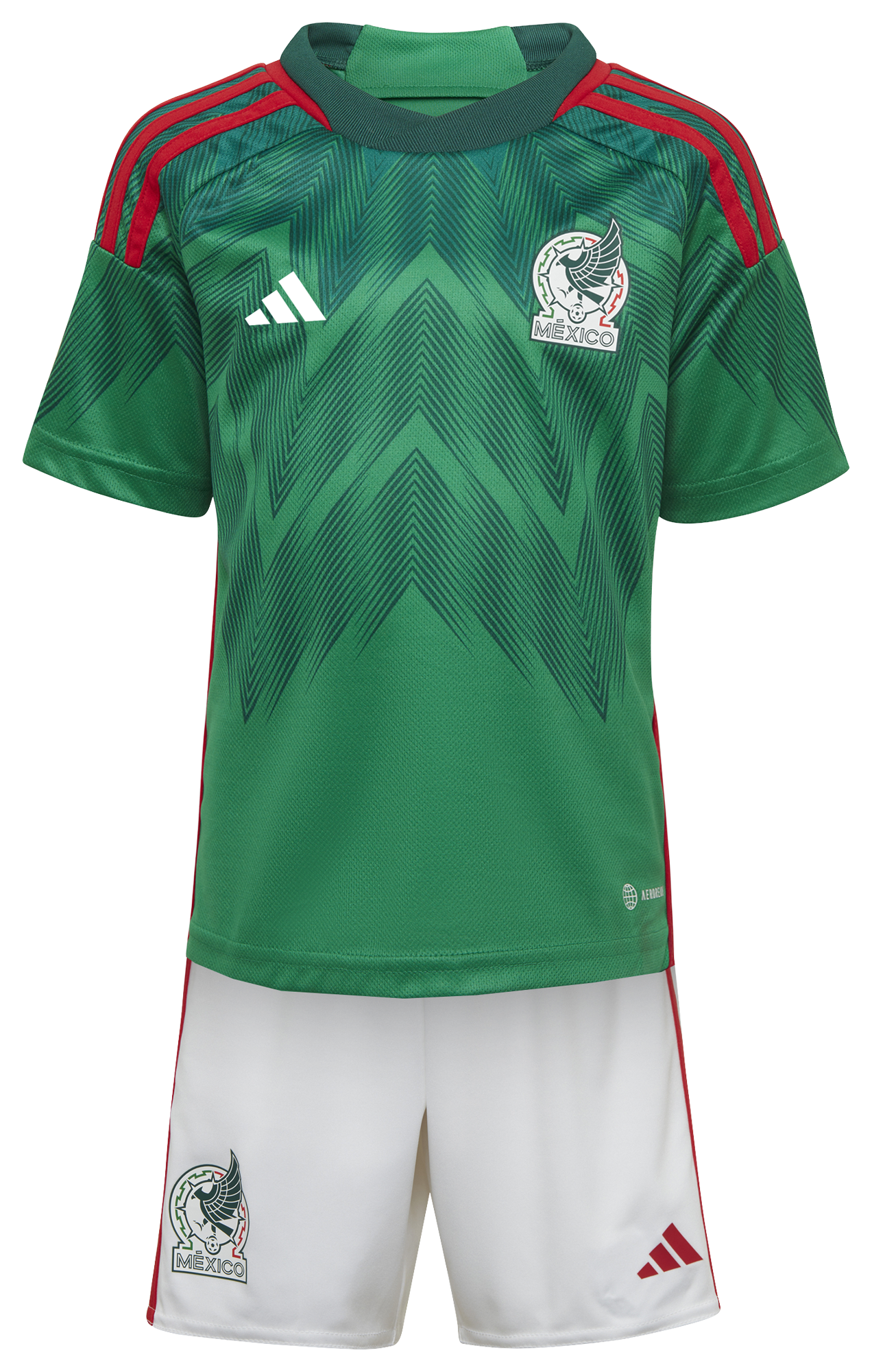 adidas Mexico National Team 2022/23 Home Mini Kit