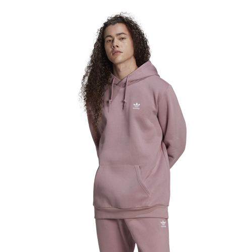 

adidas Originals Mens adidas Originals Adicolor Essential Trefoil Fleece Hoodie - Mens Magic Mauve Size S