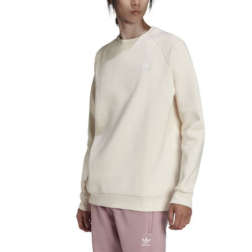 

adidas Originals Mens adidas Originals Adicolor Essentials Trefoil Crewneck Sweatshirt - Mens Wonder White Size M