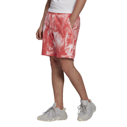 

adidas Originals Mens adidas Originals Essential Tie Dye Fleece Short - Mens Semi Turbo Size M