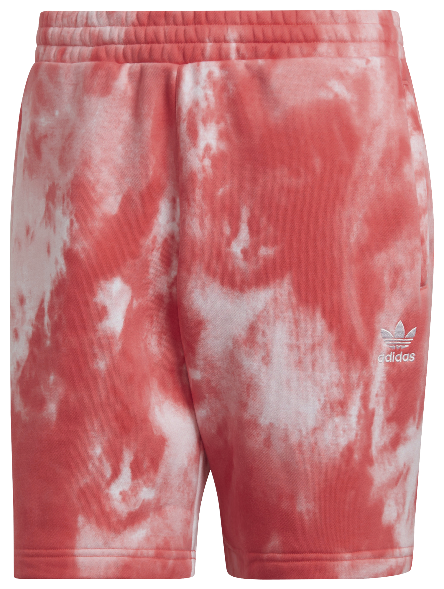 Adidas tie store dye shorts pink