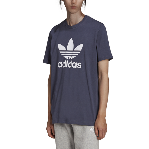 

adidas Mens adidas Trefoil T-Shirt - Mens Navy Size M