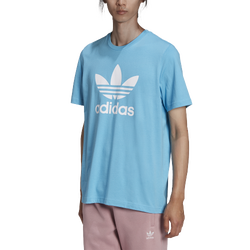 Men's - adidas Trefoil T-Shirt - Sky Rush