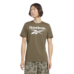Men's - Reebok Identity Big Logo T-Shirt - Army Green