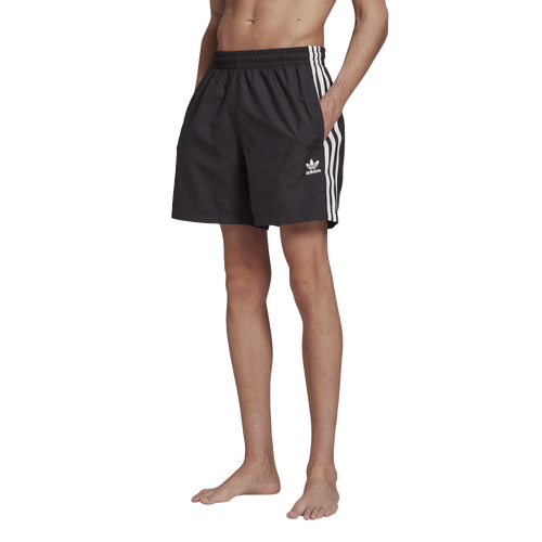 

adidas Originals Mens adidas Originals 3 Stripes Swim Short - Mens Navy Size XL