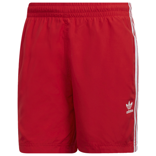 Adidas superstar shorts red online