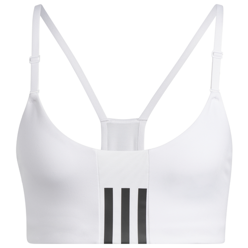 

adidas Womens adidas Aeroimpact Bra - Womens White/Black Size L