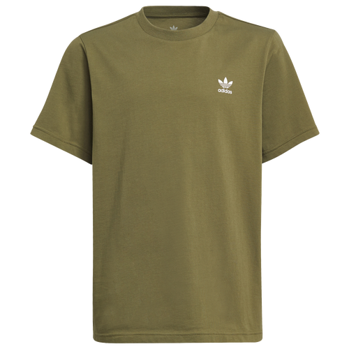 

adidas Originals adidas Originals Essential T-Shirt - Boys' Grade School Olive/White Size S
