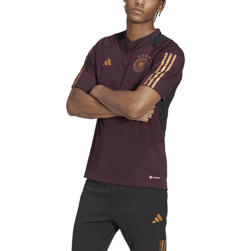 

adidas Mens adidas 2022 Training Soccer Jersey - Mens Shadow Maroon Size S