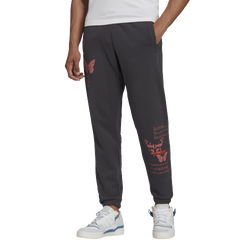 Men's - adidas Originals Adv Btf Pants - Black/Red