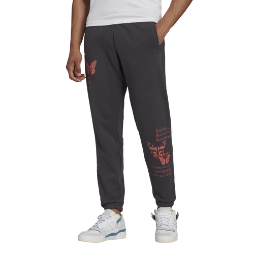 

adidas Originals Mens adidas Originals Adv Btf Pants - Mens Black/Red Size M