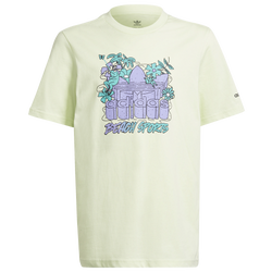 Boys' Grade School - adidas Stoked Pack T-Shirt - Green/Purple
