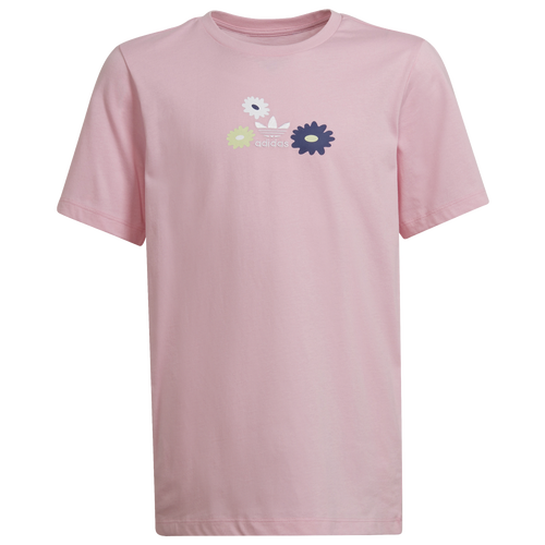 

adidas Originals adidas Originals Flower T-Shirt - Girls' Grade School Pink/Pink Size XL